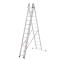 Drabina aluminiowa 3x12 Hailo HobbyStep combi (wys. rob. 8,93m)