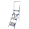 Schodki Drabex typ 8020 - 4 st. z poręczą (wys. rob. 2,93m)