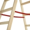 Drabina drewniana HAILO H60 ComfortLine 2x4 st (wys. rob. 2,53m)