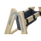 Drabina drewniana HAILO Master H80 2x4 st (wys. rob. 2,53m)