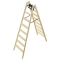 Drabina drewniana HAILO Master H80 2x8 st (wys. rob. 3,59m)