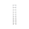 Drabina aluminiowa teleskopowa 1x9 Hailo SELEKTA (wys. rob. 3,60m)