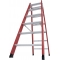Drabina dwustronna Krause 2x6 stopnie (wys. rob. 2,85m)