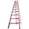 Drabina dwustronna Krause 2x10 szczebli (wys. rob. 4,10m)