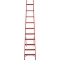 Drabina dwustronna Krause 2x10 szczebli (wys. rob. 4,10m)