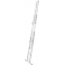 Drabina aluminiowa Krause Tribilo 3x12 szczebli z funkcją na schody (wys. rob. 9,30m)