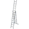 Drabina aluminiowa Krause Stabilo 3x8 szcz. wielofunkcyjna z funkcją na schody (wys. rob. 6,05m)