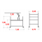 Rusztowanie aluminiowe Składane Rolltec (0,60x1,50m) wys. rob. 2,90m