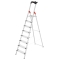 Drabina jednostronna aluminiowa HAILO L80 ComfortLine 8 st (wys. rob. 3,72m)