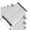 Drabina dwustronna aluminiowa HAILO D60 StandardLine 5 st (wys. rob. 2,65m)